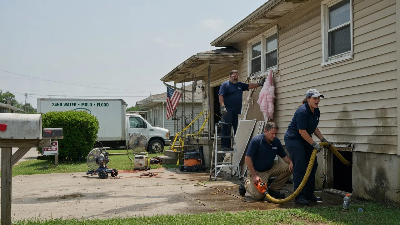Water Damage Repair in Supply, NC near me